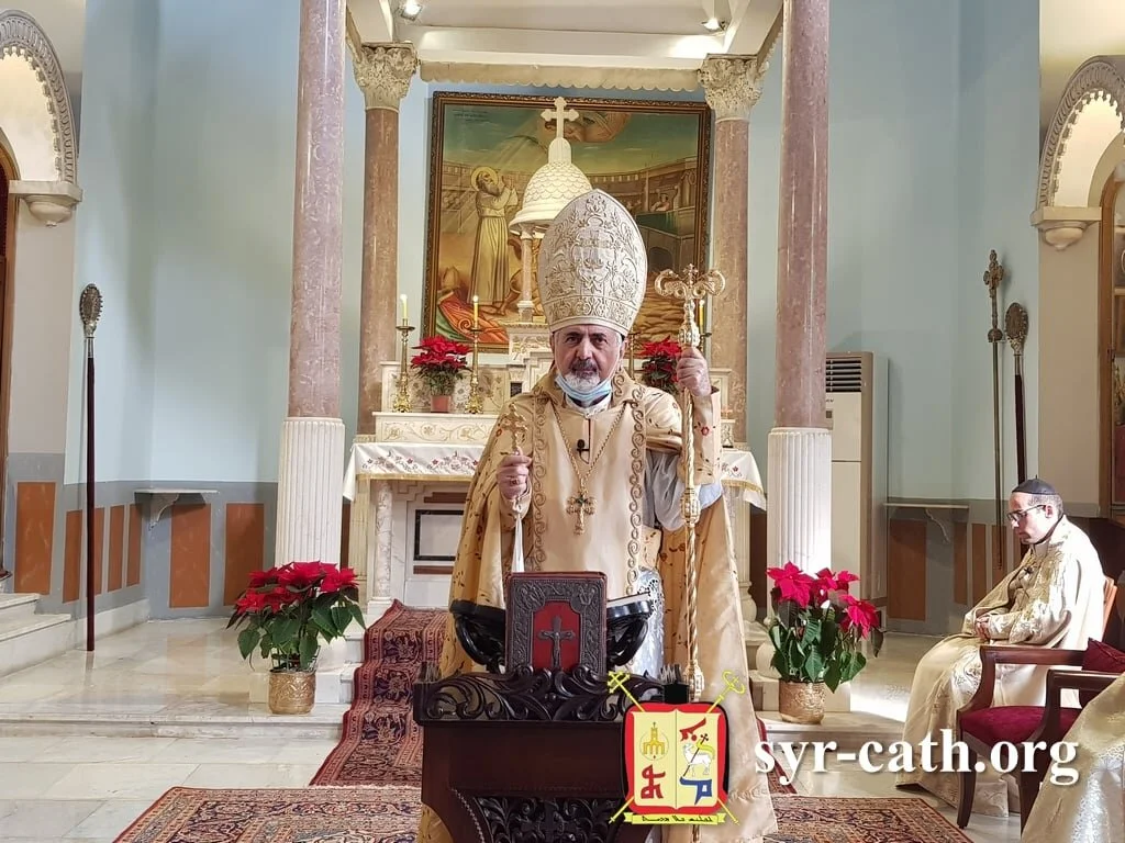 غبطة بطريرك السريان الكاثوليك الأنطاكي مار اغناطيوس يوسف الثالث يونان يحتفل بقدّاس عيد ختانة الربّ يسوع، رأس السنة الجديدة 2021، يوم السلام العالمي وعيد مار باسيليوس ومار غريغوريوس