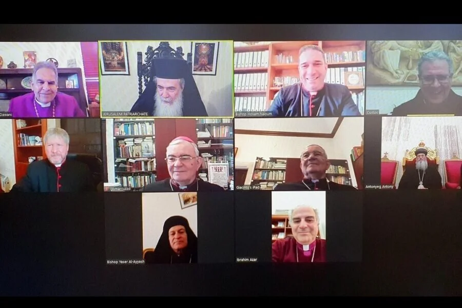 Heads of the Churches in Jerusalem exchange Christmas Greetings