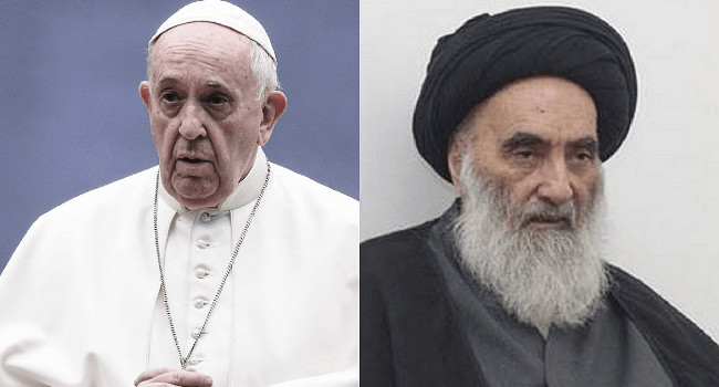 Archbishop Warduni: Pope and Al-Sistani, a meeting 'between great men of peace'