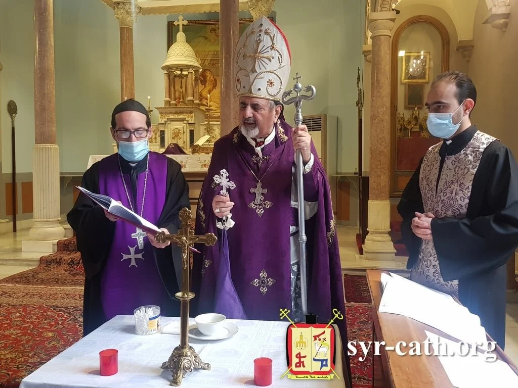 غبطة أبينا البطريرك مار اغناطيوس يوسف الثالث يونان يحتفل برتبة الشوبقونو (المسامحة) في بداية الصوم الكبير