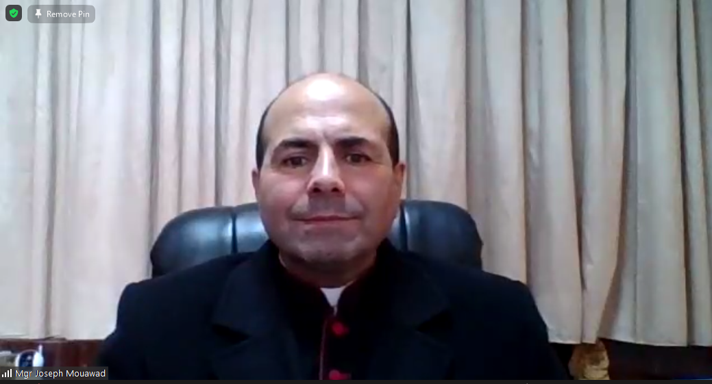  رئيس اللّجنة الأسقفيّة للعلاقات المسكونيّة في مجلس البطاركة والأساقفة الكاثوليك في لبنان  سيادة المطران جوزف معوّض:  الإحتفال معًا بعيد القيامة يعمّق الشَرِكة الأخويّة  ويرسّخ روح الوحدة 