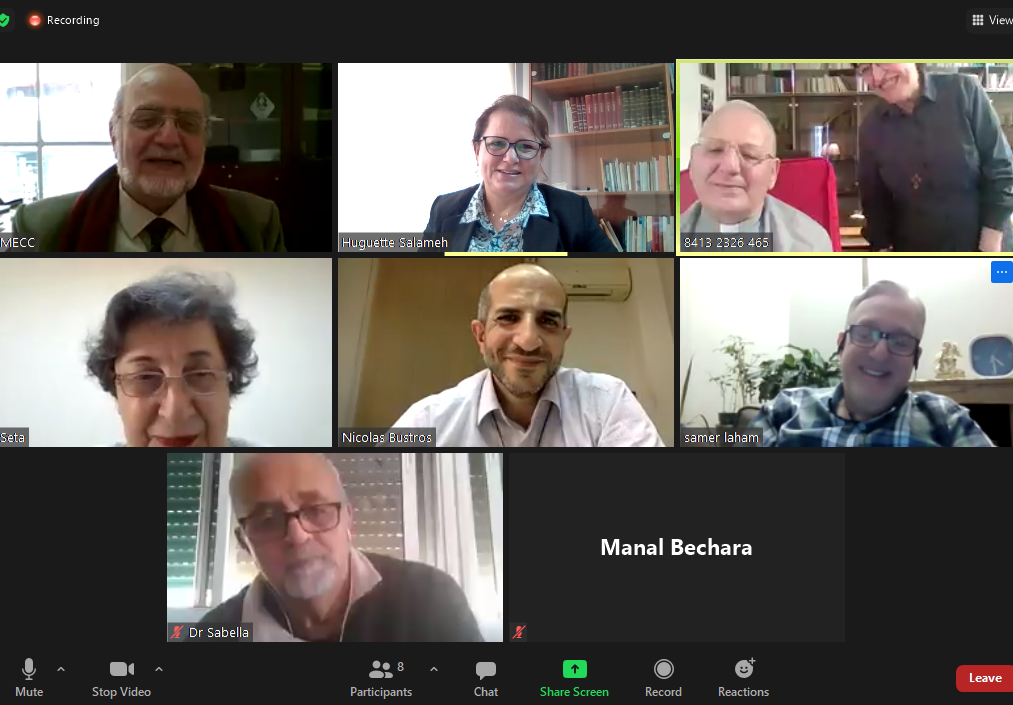 MECC Secretariat General in an Online meeting with Cardinal Sako: What comes after the visit of Pope Francis to Iraq?