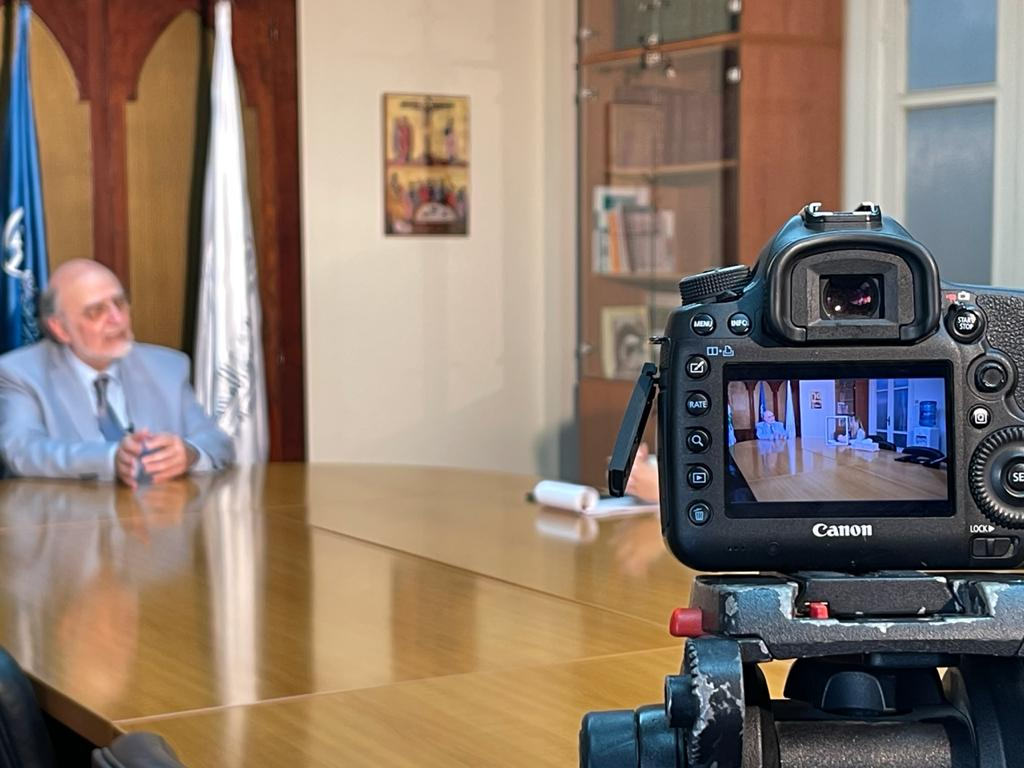 Video - Dr. Michel Abs, MECC Secretary General Urged the Concerned Countries to Reveal the Fate of the Kidnapped Bishops, on Télé Lumière and Noursat