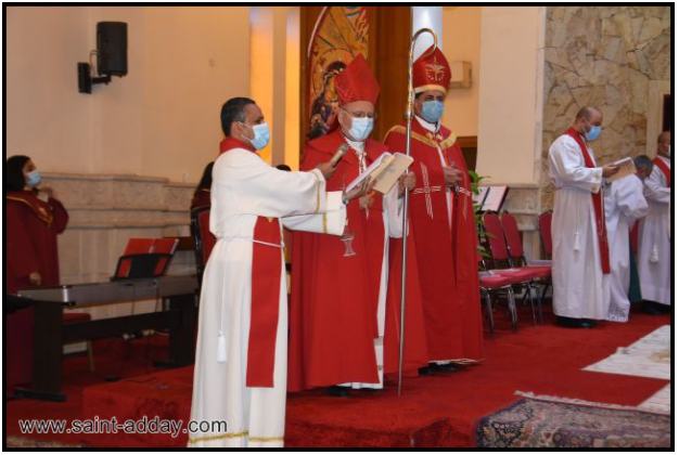 غبطة البطريرك ساكو يحتفل بالقدّاس في رعيّة مار كوركيس في بغداد الجديدة