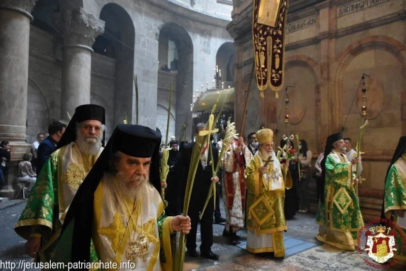 Palm Sunday 2021 at the Jerusalem Patriarchate