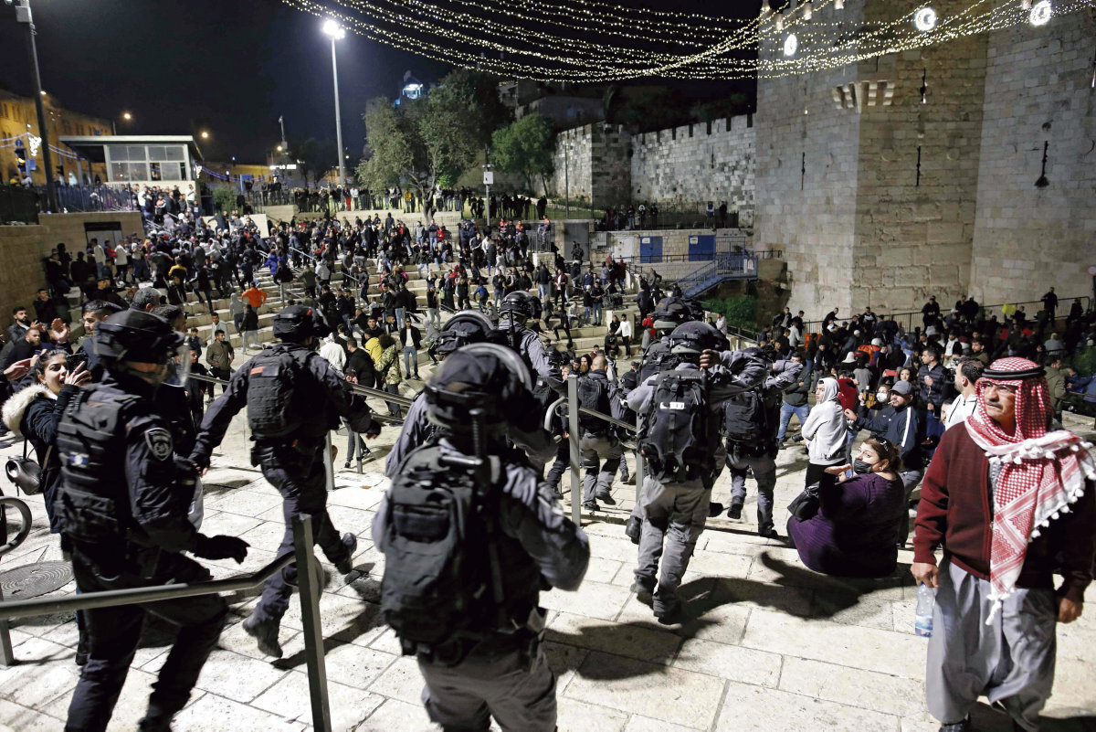 With the escalation of confrontations in occupied Jerusalem