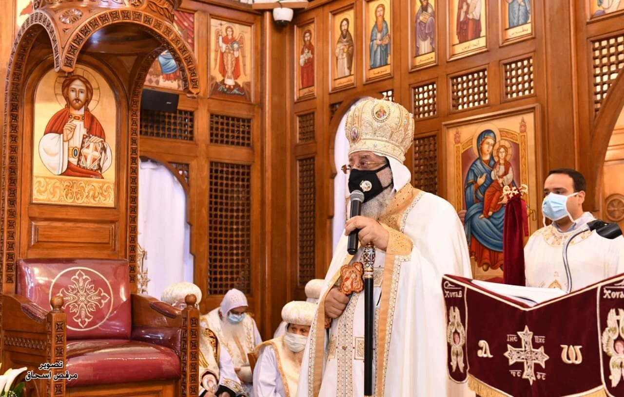عظة قداسة البابا تواضروس الثاني في القدّاس عقب تدشين كنيسة مار مرقس المعادي، مصر