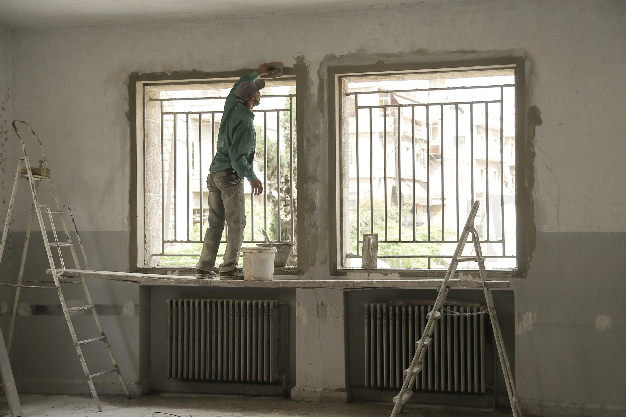 Private syrian secondary school - during rehabilitation (3).JPG