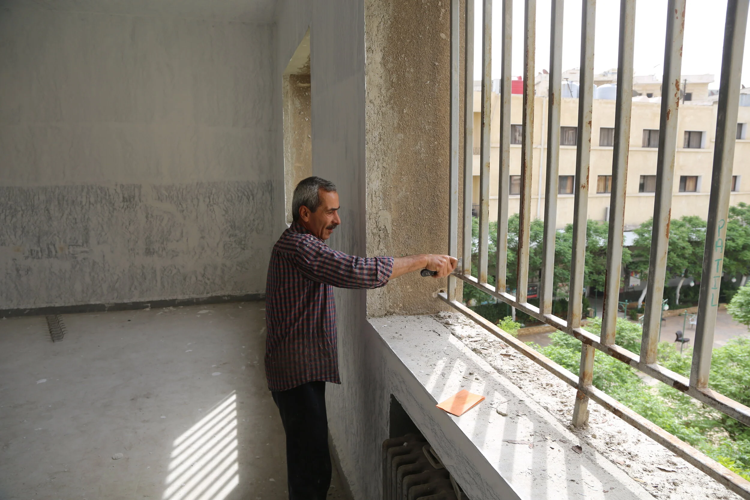 Private syrian secondary school - during rehabilitation (9).JPG