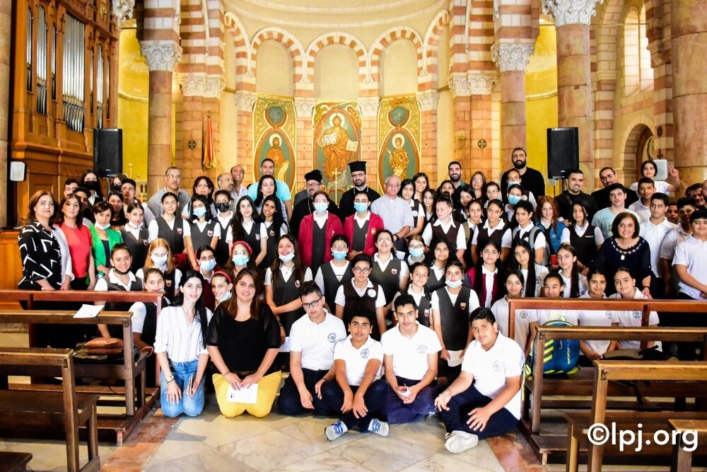 خدمة صلاة مسكونيّة لطلّاب المدارس المسيحيّة في القدس