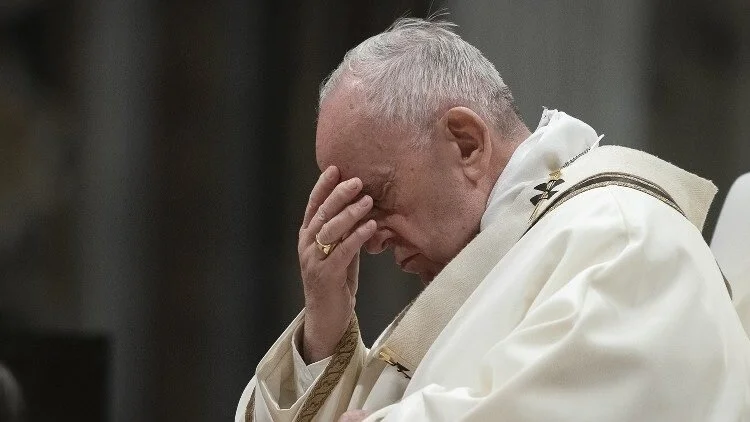 Pope Francis in prayer (Vatican Media)