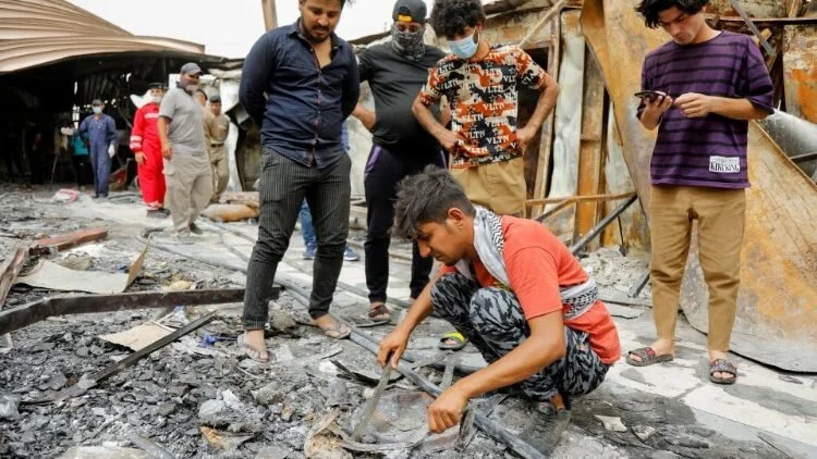 H.H Pope Francis prays for victims of fire in Iraqi hospital