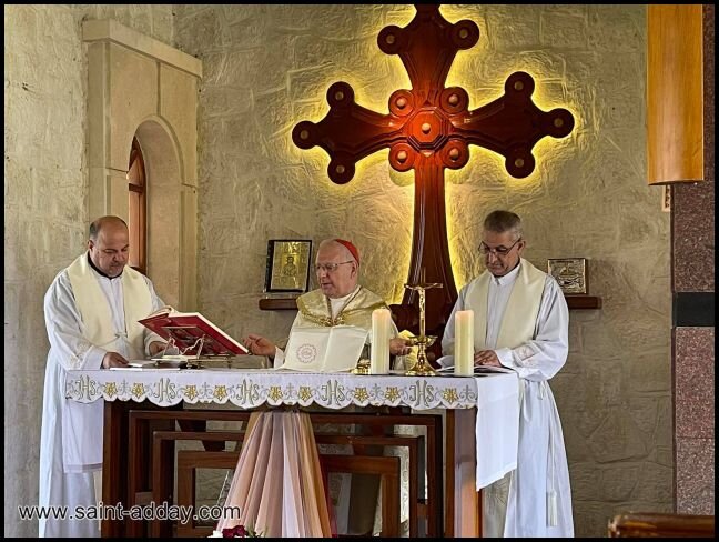 غبطة البطريرك الكاردينال مار لويس روفائيل ساكو في القدّاس الصباحيّ خلال الرياضة الروحيّة: الكنيسة تبني الجسور وليس الأسوار