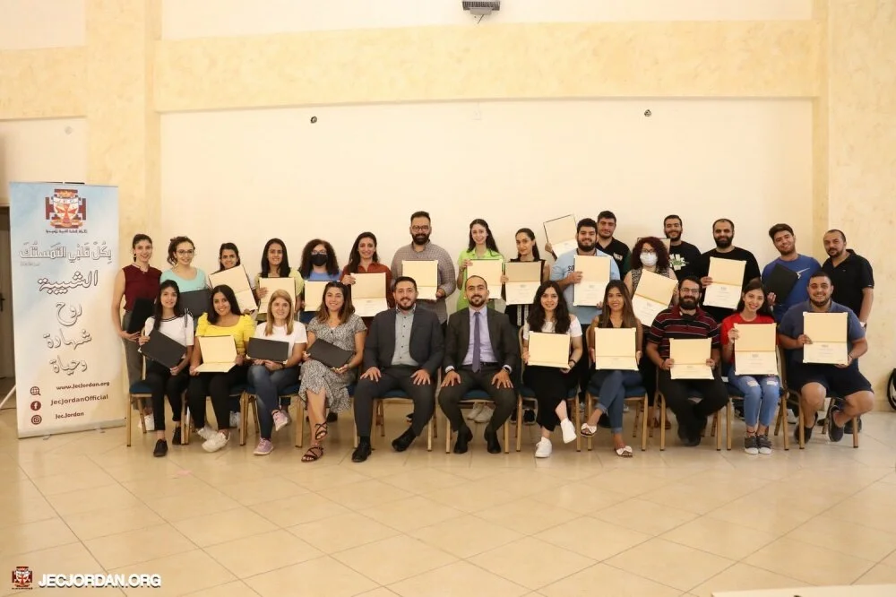 الأمانة العامة للشّبيبة المسيحيّة في الأردن تنظّم مخيّمًا تدريبيًّا لأعضائها