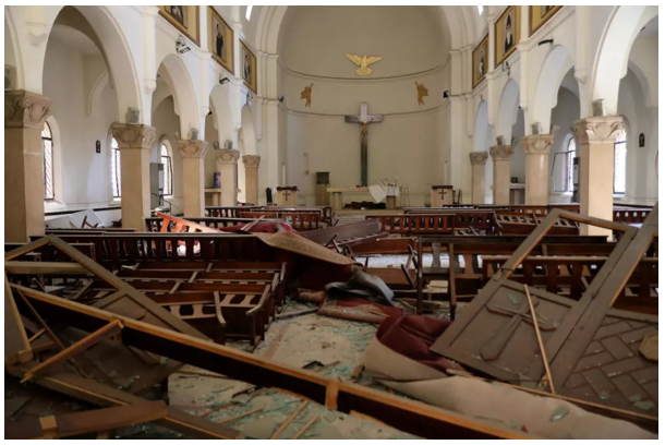 Between The Port of Beirut and St. Anthony the Great, a Story of Neighbors, Blood, and Tears