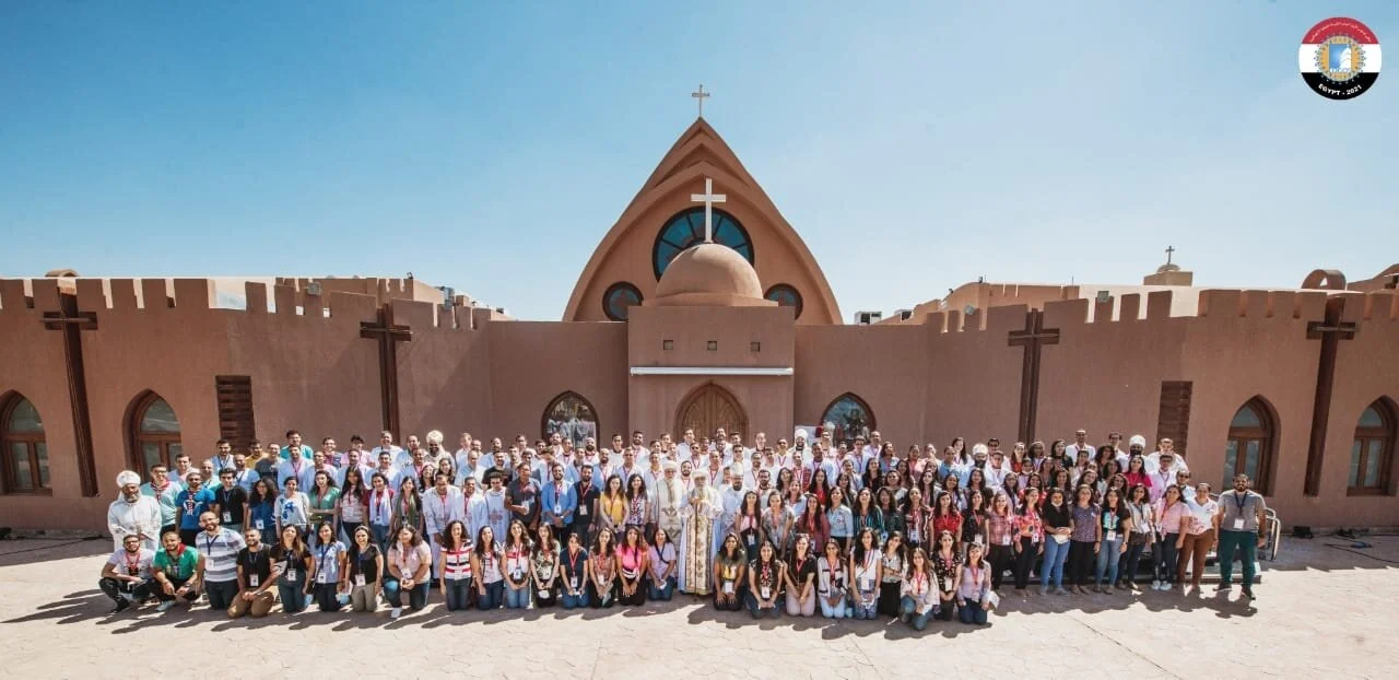 التمتّع بالجذور ٤، قداسة البابا تواضروس الثاني يصلّي القدّاس الأوّل في ملتقى لوجوس