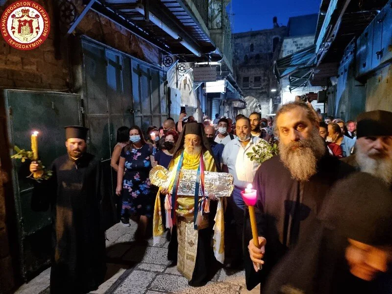 The Procession of the Icon of the Dormition to Gethsemane