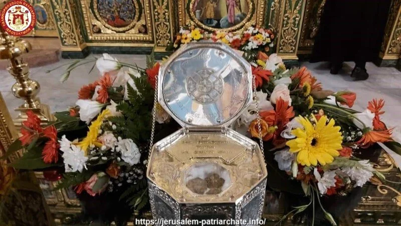 تذكار قطع رأس القدّيس السّابق المجيد يوحنّا المعمدان في القدس