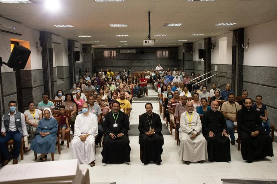 تجديد العهد لمسيرة الأسر في الكنيسة القبطيّة الكاثوليكيّة  بالإسكندريّة