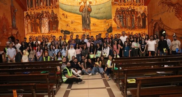 الأمانة العامة للشّبيبة المسيحيّة في الأردن تختتم المخيّم الصّيفيّ للفئة الجامعيّة