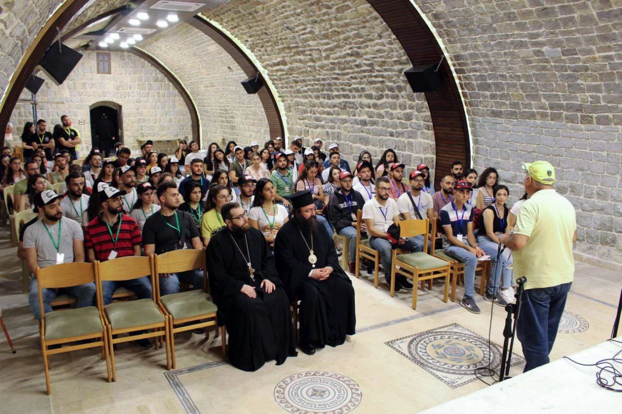 لقاء الجامعيّين البطريركيّ في دير القدّيس جاورجيوس الحميراء البطريركيّ للروم الأرثوذكس