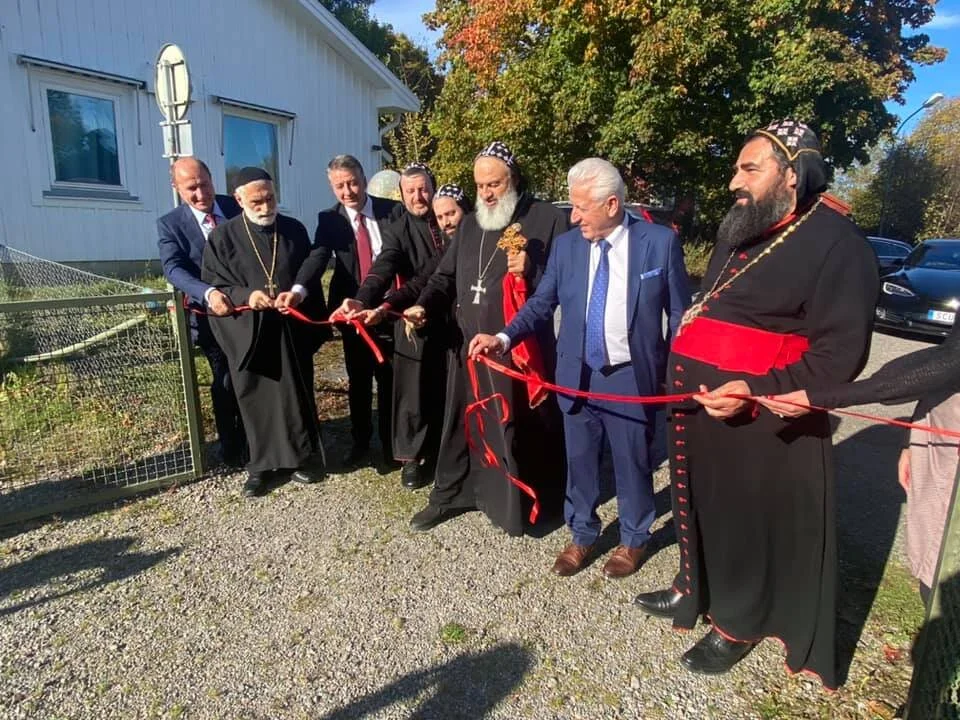 His Holiness Patriarch Mor Ignatius Aphrem II visited the SOKU Conference Center in Orebro, Sweden
