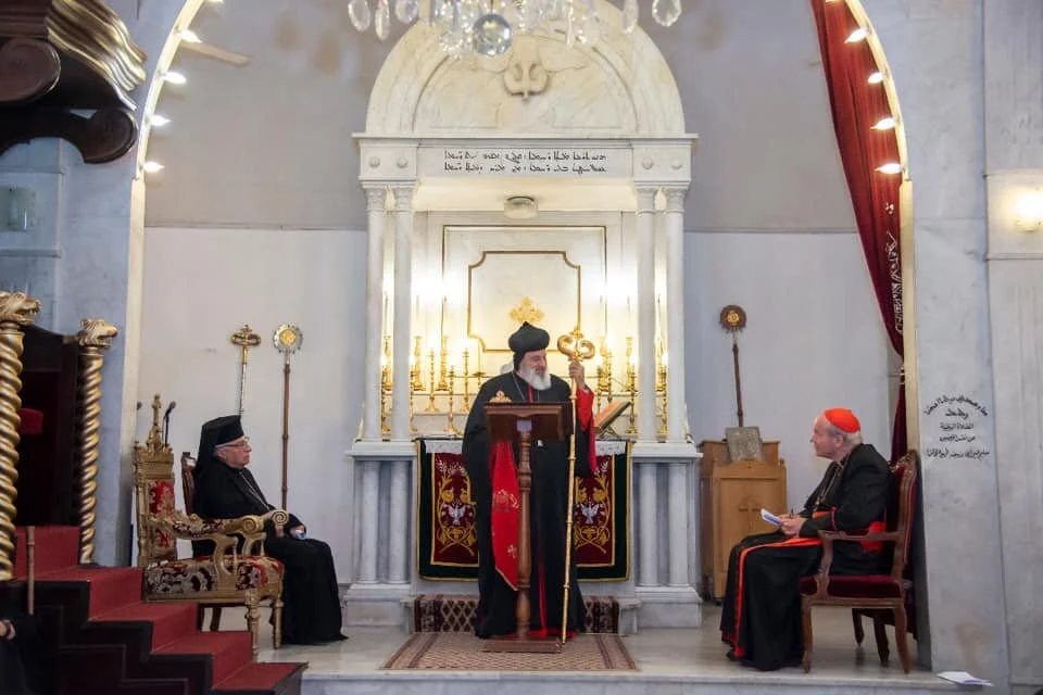 صلاة من أجل السّلام لمناسبة زيارة نيافة الكاردينال كريستوف شونبورن لسورية