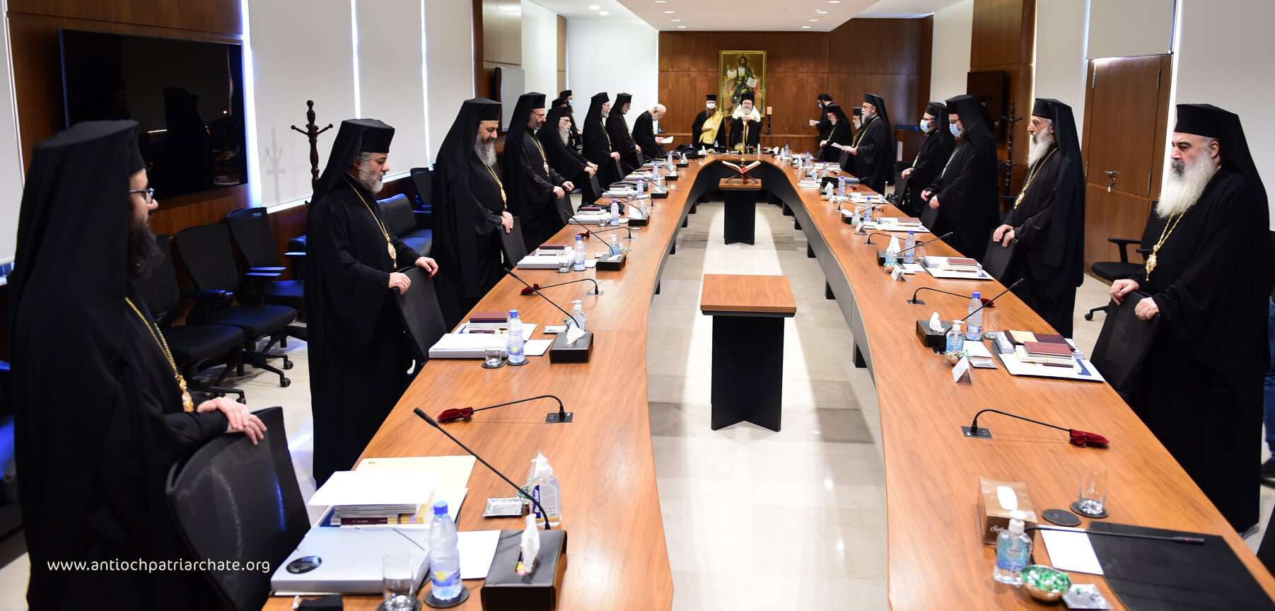 الأمين العام لمجلس كنائس الشرق الأوسط د. ميشال عبس يشارك في جدول أعمال المجمع الأنطاكيّ المقدّس