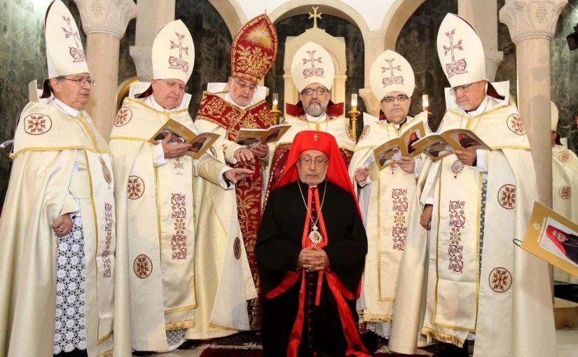 رتبة تنصيب غبطة كاثوليكوس بطريرك بيت كيليكيا للأرمن الكاثوليك رافائيل بدروس الـ21