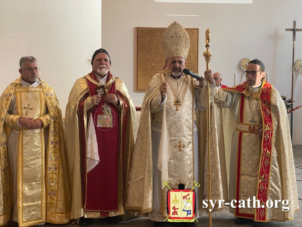 غبطة البطريرك مار اغناطيوس يوسف الثالث يونان يحتفل بالقدّاس لإرساليّة مار بهنام وسارة السريانيّة الكاثوليكيّة في برلين – ألمانيا