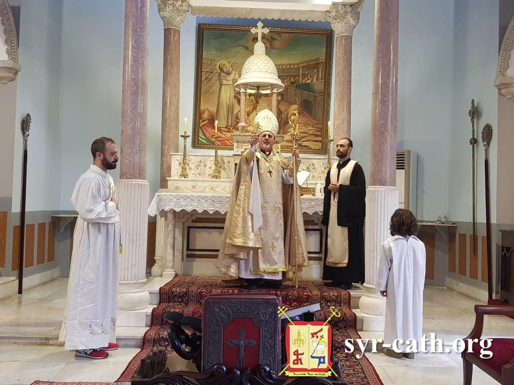 غبطة البطريرك مار اغناطيوس يوسف الثالث يونان يحتفل بقدّاس أحد تجديد البيعة