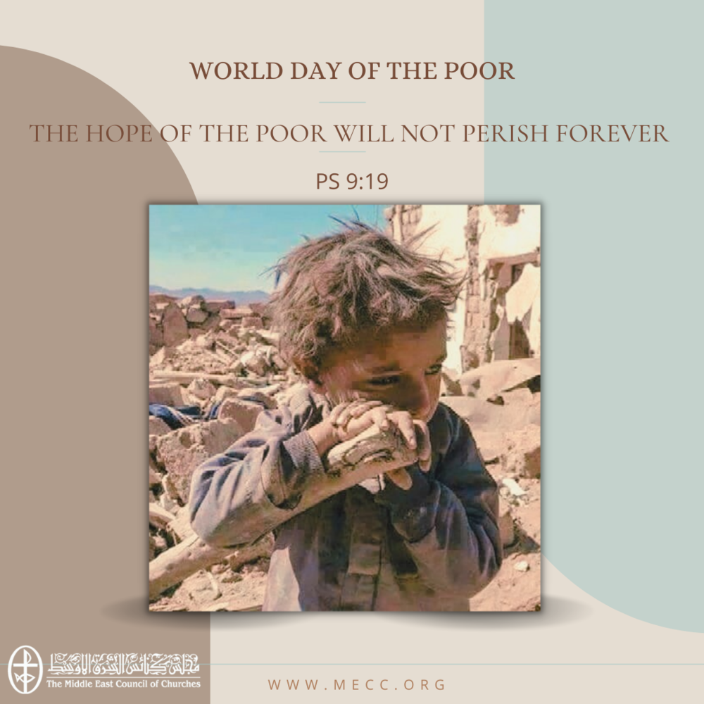 Standing Together in Prayer - World Day of the Poor at the Catholic Church
