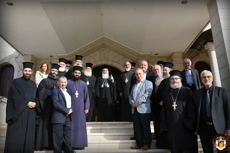 His Beatitude Patriarch of Jerusalem Theophilos Celebrates the Divine Liturgy in Buqei’a