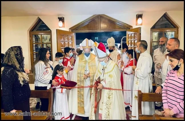 غبطة البطريرك ساكو في إفتتاح كنيسة سلطانة الورديّة: الكنيسة ينبغي أن تكون أنيقة لتليق بمن يُعبَد فيها