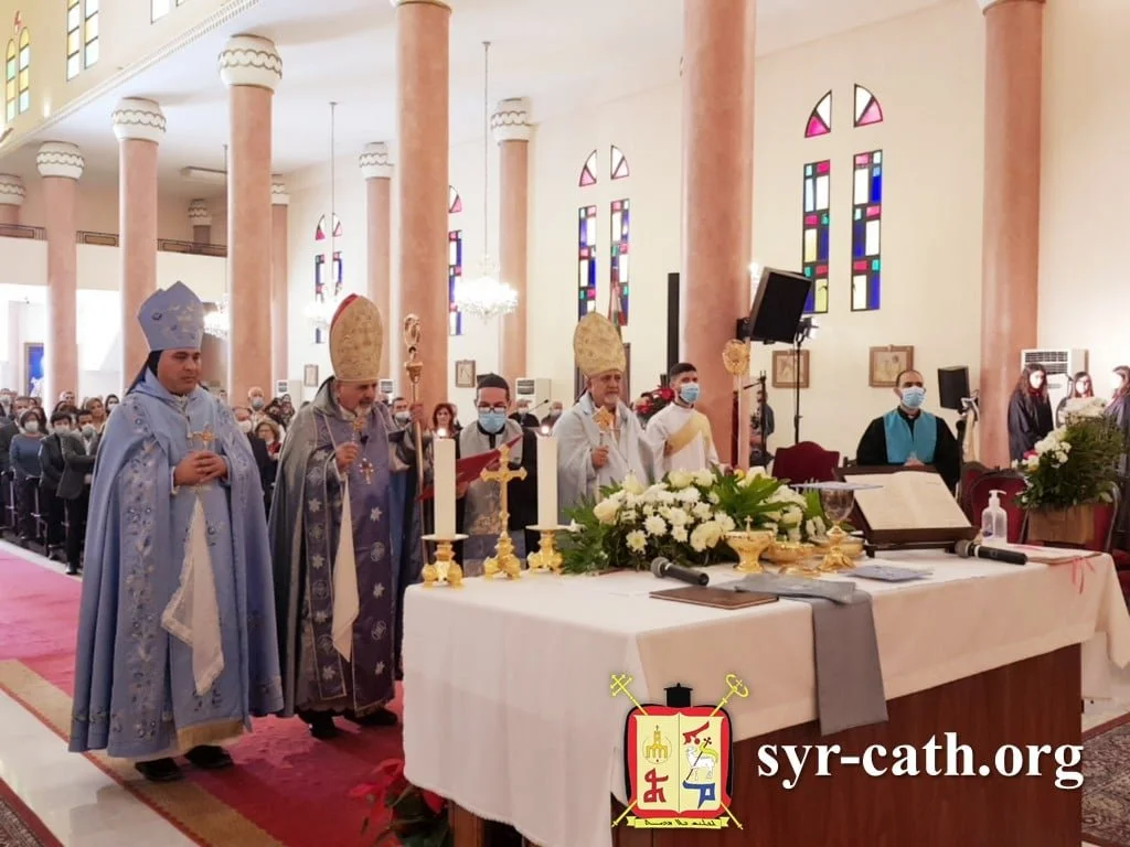 غبطة البطريرك مار اغناطيوس يوسف الثالث يونان يحتفل بقدّاس أحد بشارة العذراء واليوبيل الذهبيّ لتكريس وتدشين كاتدرائيّة سيّدة البشارة، بيروت