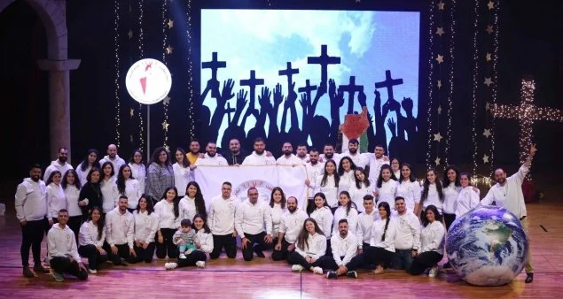 بيت لحم: الأمانة العامّة لشبيبة موطن يسوع تحتفل بعيد يسوع الملك