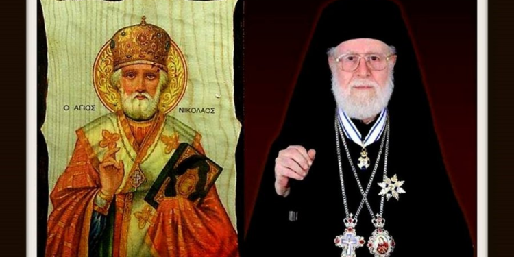 سيادة المطران نقولا أنطونيو يترأّس قدّاس عيد القدّيس نيقولاوس في كنيسة القدّيس نيقولاوس بطنطا