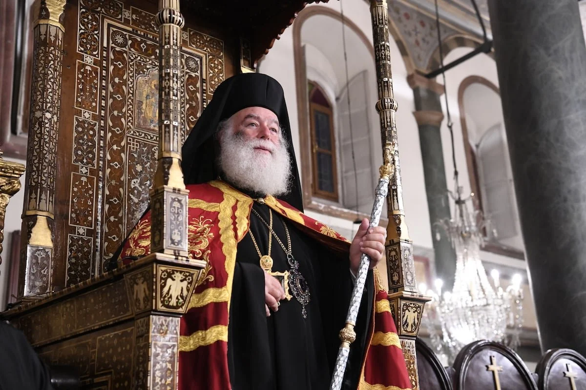 إحتفال غبطة البابا ثيودروس الثاني بعيد القدّيس سابا والقدّيس نيقولاوس 2021