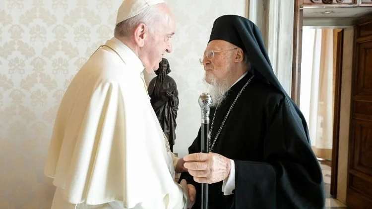 His Holiness Pope Francis to His Beatitude Patriarch Bartholomew: Working together makes our communion visible
