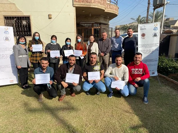 بتوجيه من غبطة البطريرك ساكو تنفّذ أخويّة الكاريتاس مشاريع تنمويّة وإستراتيجيّة