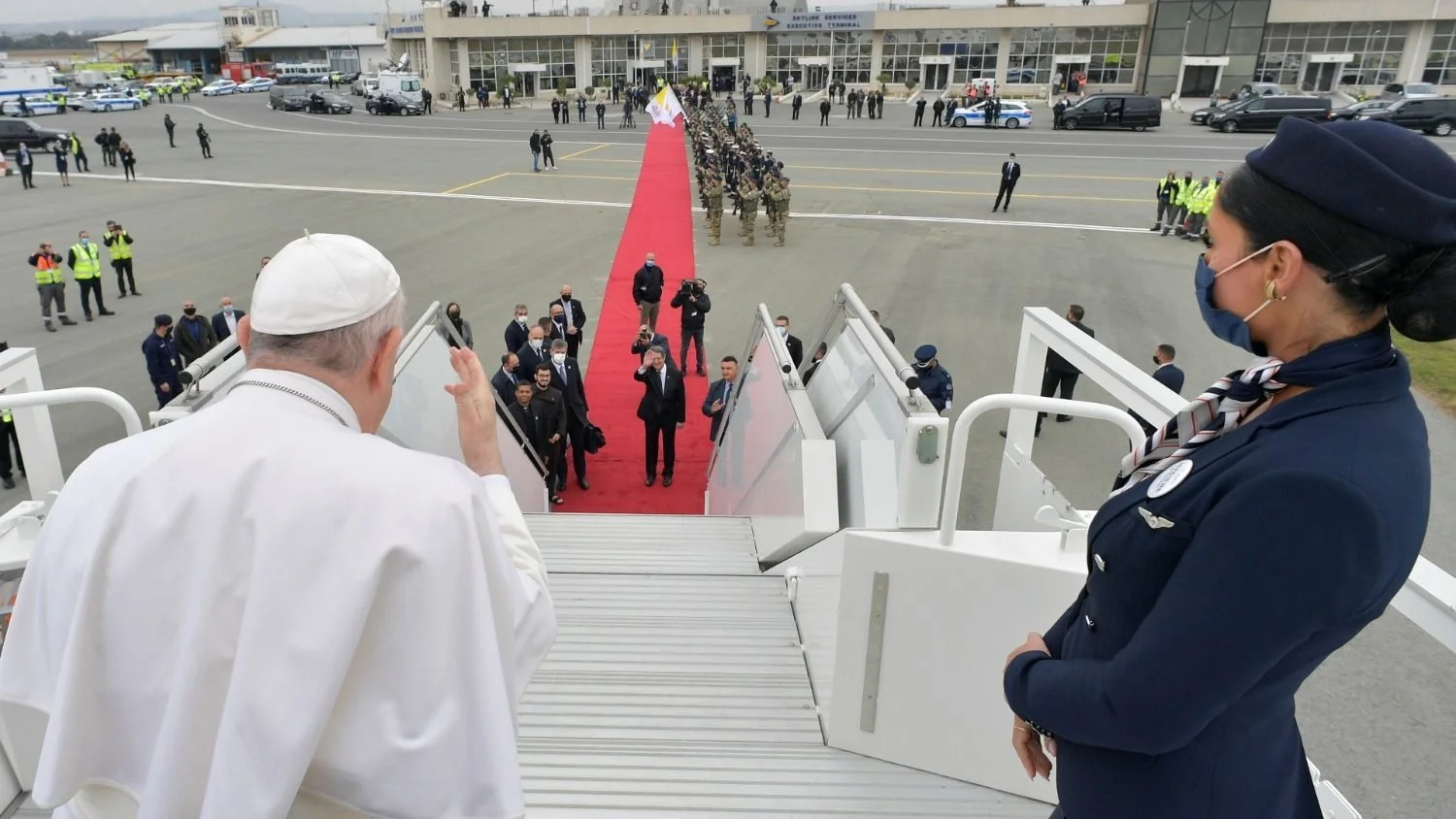 His Holiness Pope Francis has left Cyprus with a 'message of hope for unity'