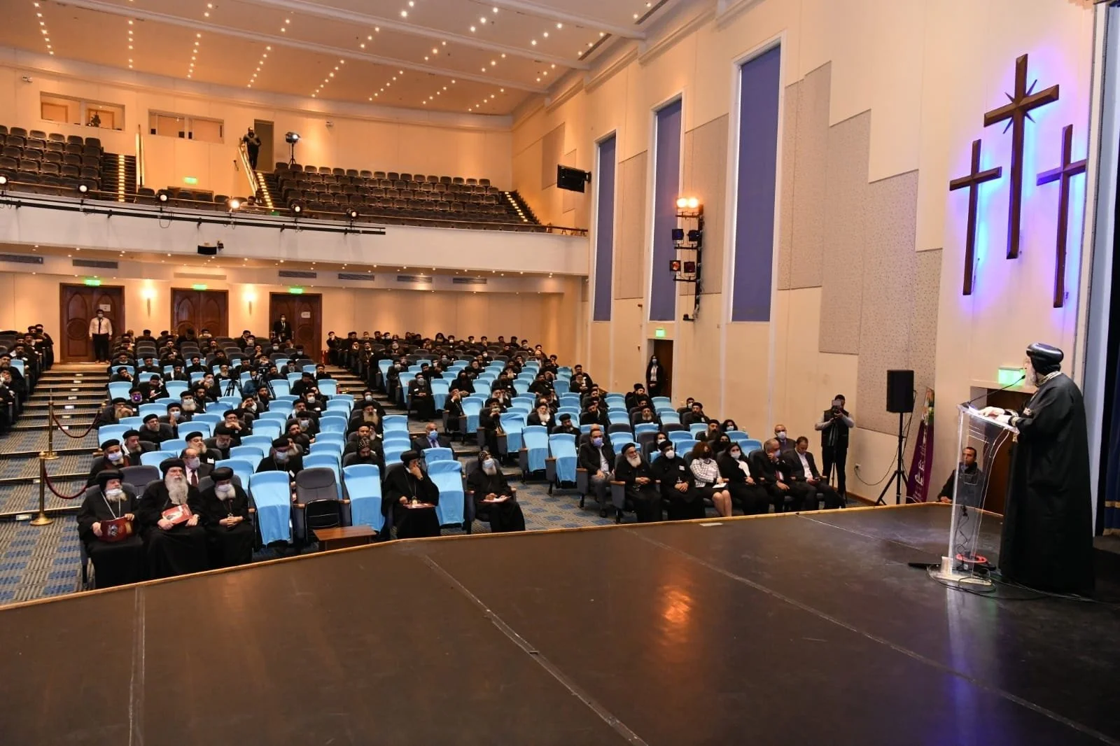 اللّقاء السّنويّ لقداسة البابا تواضروس الثاني مع كهنة الرعاية الإجتماعيّة