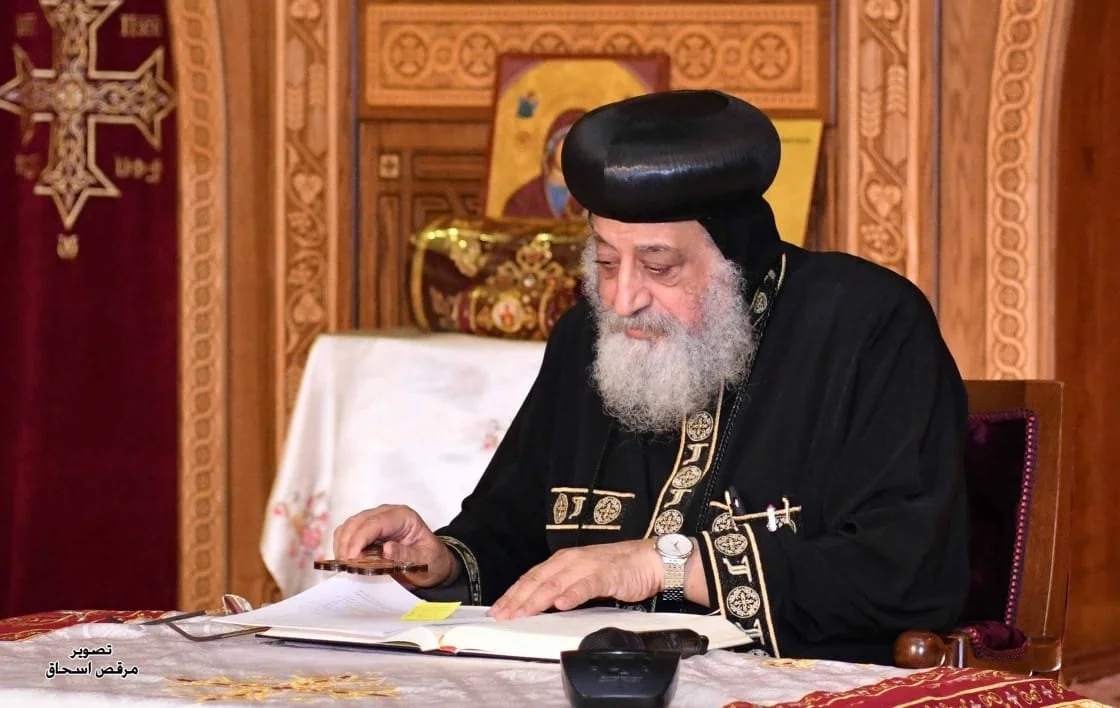 قداسة البابا تواضروس الثاني يهنّئ بالعام الجديد ويطالب بالحرص على اللّقاح والإجراءات الإحترازيّة