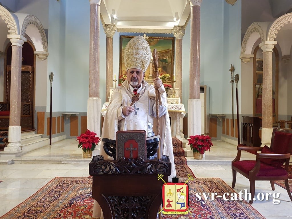 غبطة البطريرك مار اغناطيوس يوسف الثالث يونان يحتفل بالقدّاس لمناسبة عيد مار يوحنّا المعمدان والذّكرى السّادسة والعشرين للرسامة الأسقفيّة لغبطته