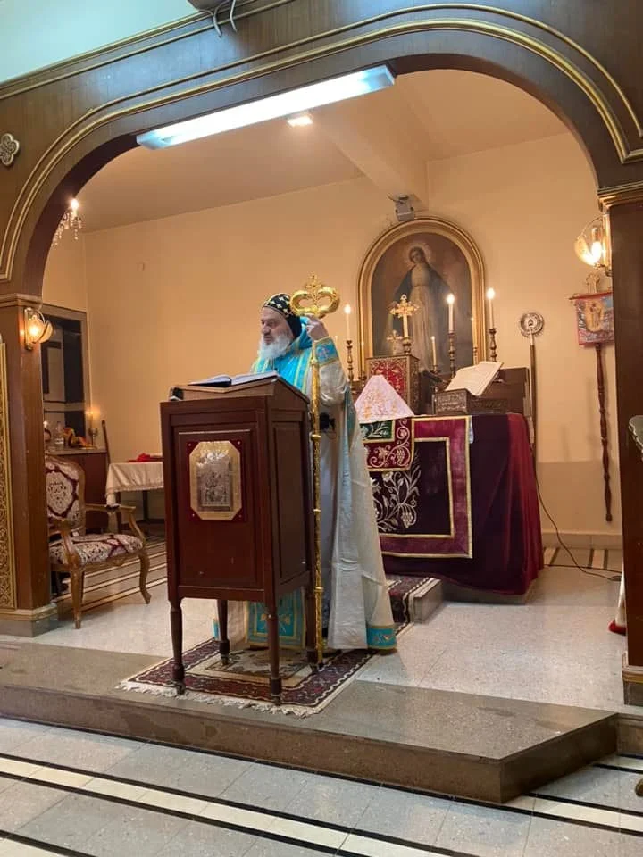 His Holiness Patriarch Mor Ignatius Aphrem II Celebrated the Holy Qurobo on the Feast of the Blessing of the Virgin Mary on the Sowing