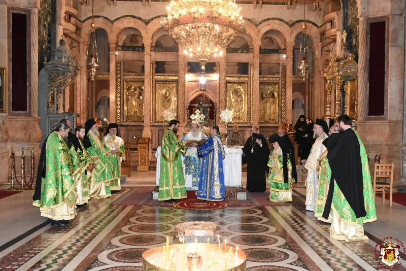 The Feast of Theophany at the Orthodox Patriarchate of Jerusalem 