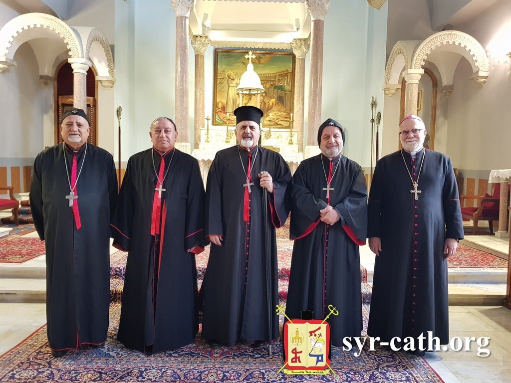 غبطة البطريرك مار اغناطيوس يوسف الثالث يونان يعقد إجتماع السّينودس الدائم في مقرّ الكرسيّ البطريركيّ في بيروت