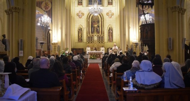 Celebration of the Day for Consecrated Life at the Co-Cathedral of the Latin Patriarchate of Jerusalem
