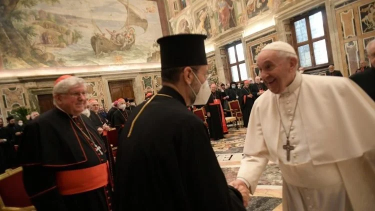 قداسة البابا فرنسيس يستقبل المشاركين في الجمعيّة العامة لمجمع الكنائس الشّرقيّة