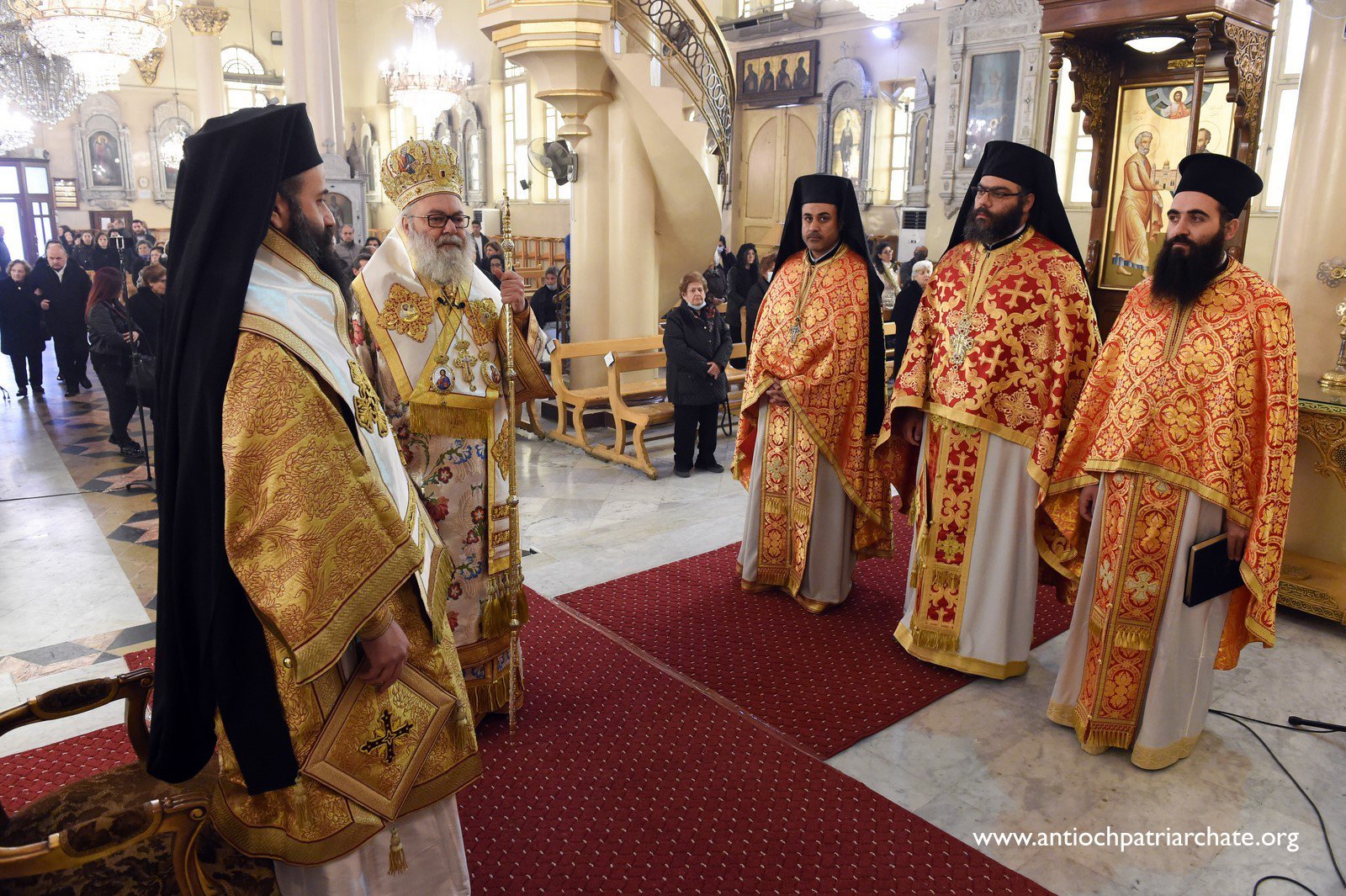 عظة غبطة البطريرك يوحنا العاشر في أحد الغفران بكنيسة الصّليب المقدّس في دمشق